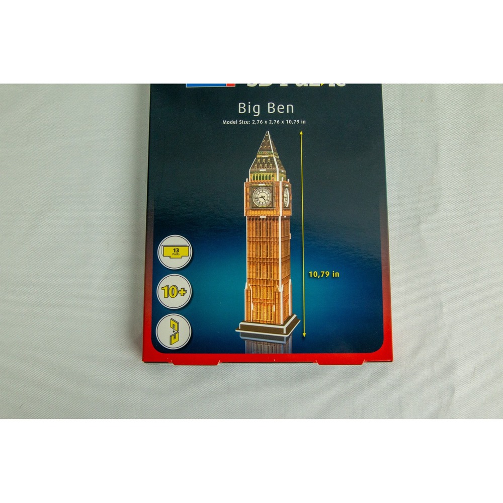 Revell Big Ben 3D Puzzle 13 Parts No Glue or Scissors Required 00120 - Picture 4 of 7